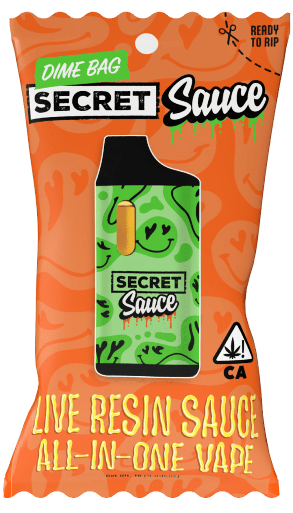 Grease Monkey - Live Resin - Sauce Disposable - Dime Bag - One Gram - $34.99 - Disposable Vape (All-In-One, Battery Built-In)