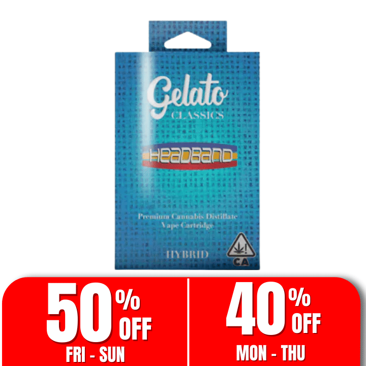 Gelato Classics | 1g - Headband - Cartridge - Hybrid - Gelato -  - $27 - Vape Carts