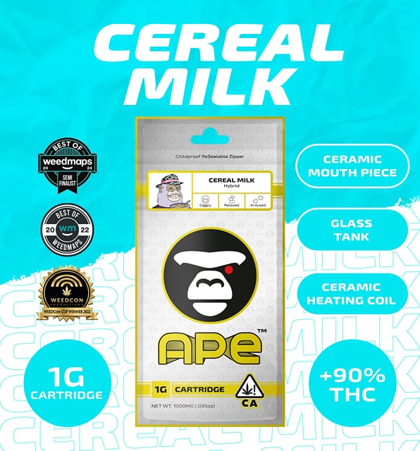 CEREAL MILK — Sauce Cart 1000 mg.