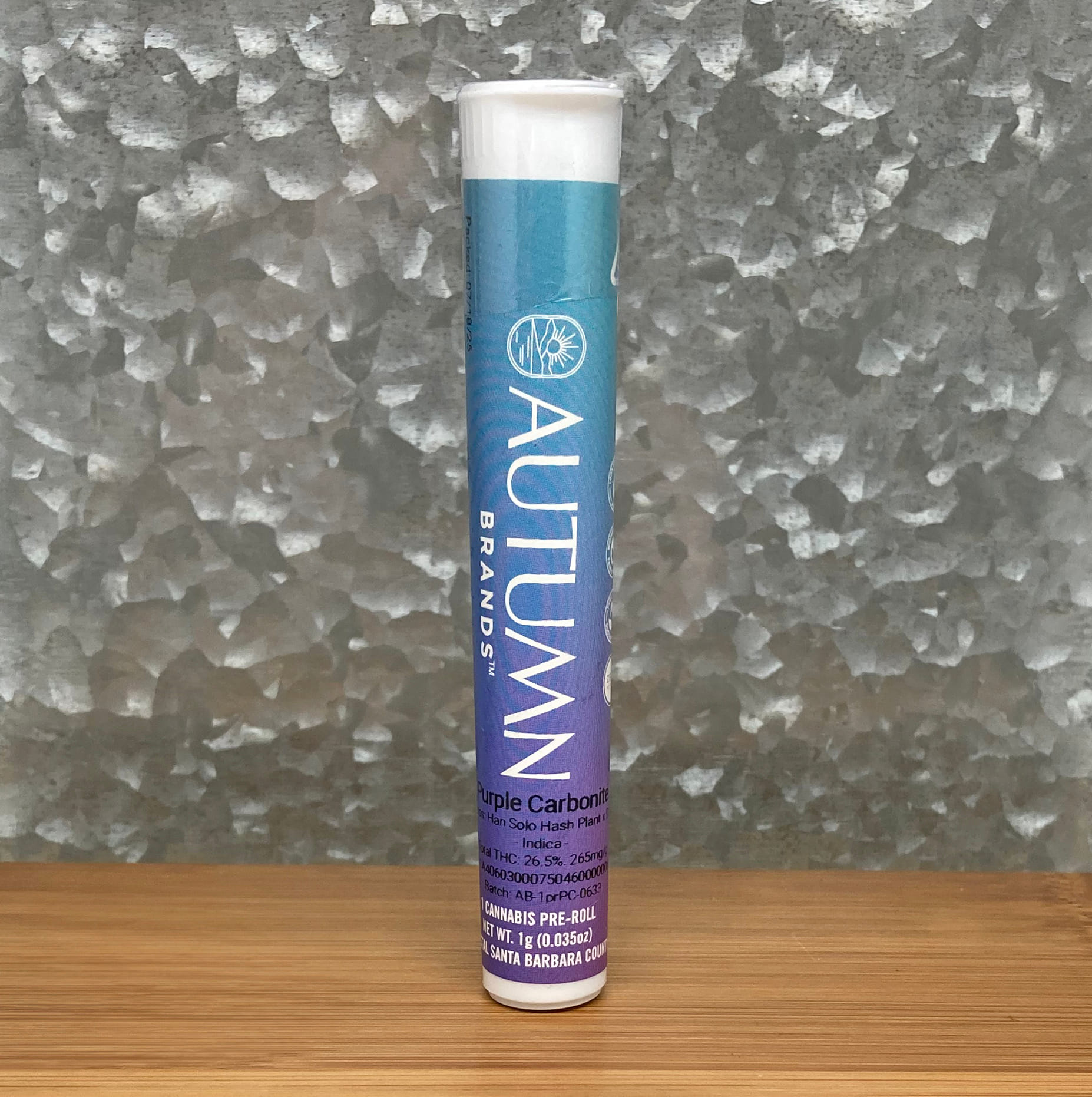 Purple Carbonite 1g Joint - Autumn Brands -  - $9 - Joint