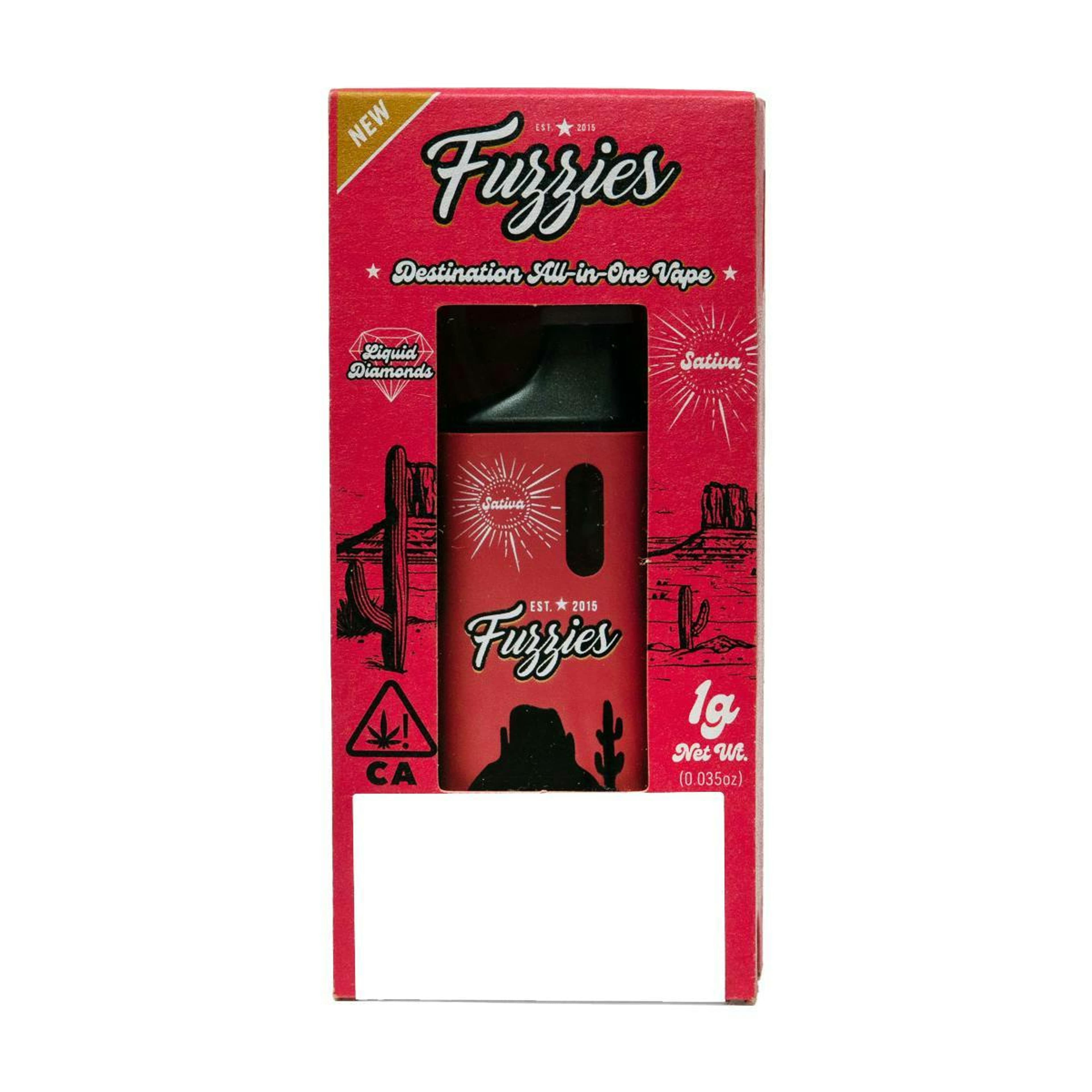 Dogwalker OG - Destination - Disposable - Fuzzies - One Gram - $34.99 - Disposable Vape (All-In-One, Battery Built-In)