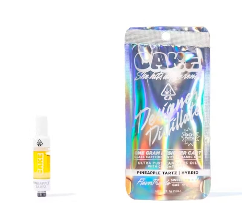 CAKE - Cart - 1 gram 510 Thread - Pineapple Tartz -  - $35.99 - Vape