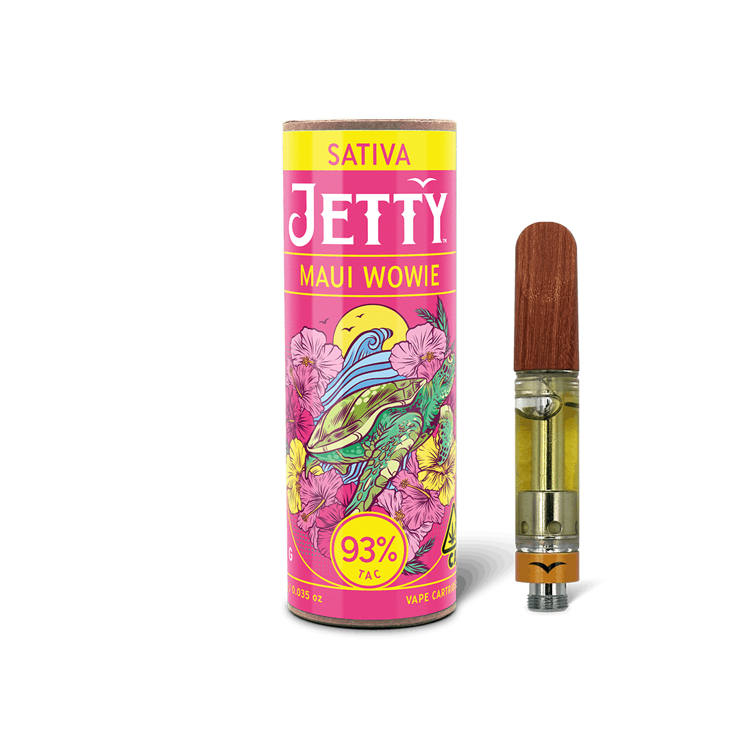 Jetty Cartridge High THC 1g Maui Wowie - Jetty Extracts -  - $25 - Cartridges