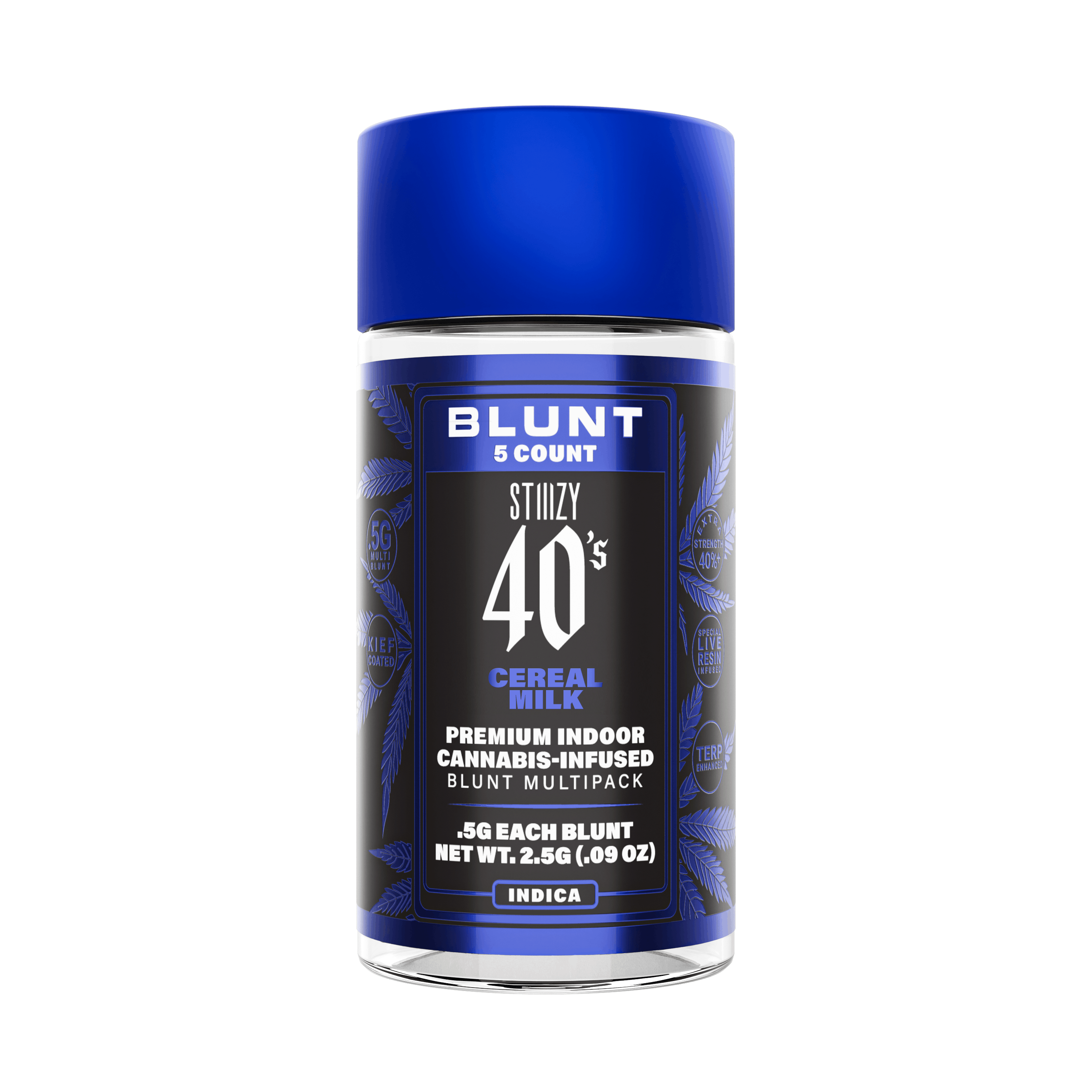 Cereal Milk - 40's Mini Blunts - STIIIZY - 2.5g (5-Pack) - $35.99 - Infused Pre-Rolls
