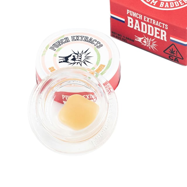 Punch Extract Conc - Sour Kush Creme Badder (1g Indica) *NEXT DAY DELIVERY ONLY*