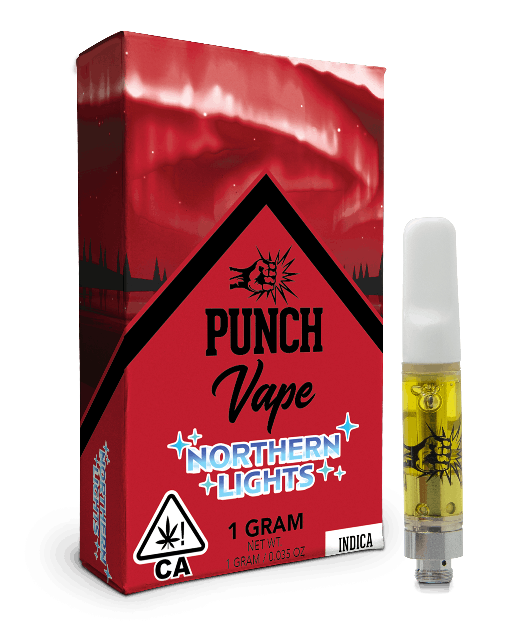 Punch - 510 Distillate Cart - Northern Lights (1g) - Punch Edibles & Extracts -  - $20 - Cartridges