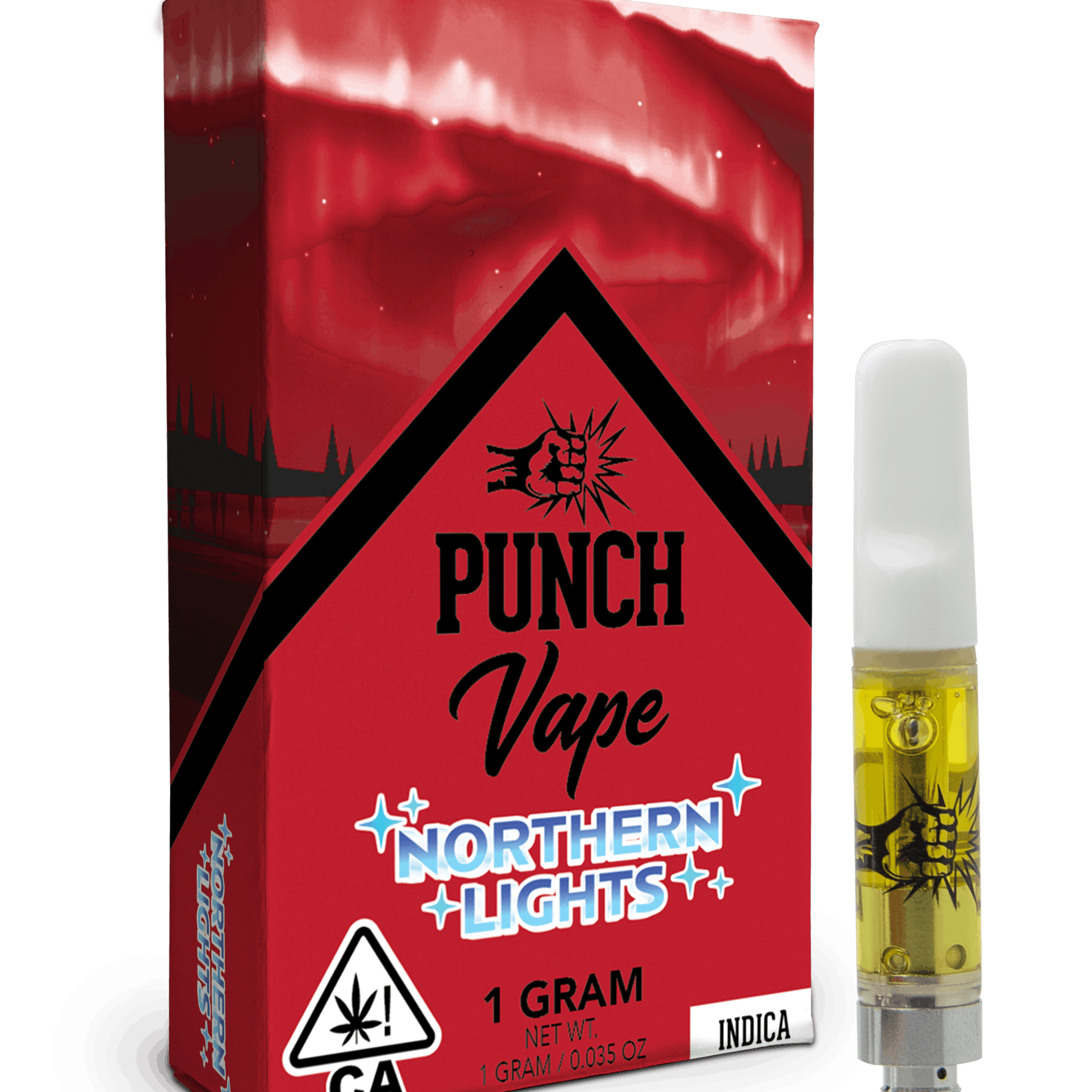 Punch - 510 Distillate Cart - Northern Lights (1g) - Punch Edibles & Extracts - - $20 - Cartridges