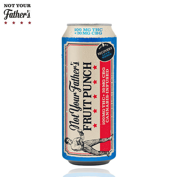Not Your Father's – Fruit Punch – 100mg + CBG - Not Your Father's - Fruit Punch - $8.99 - Beverages