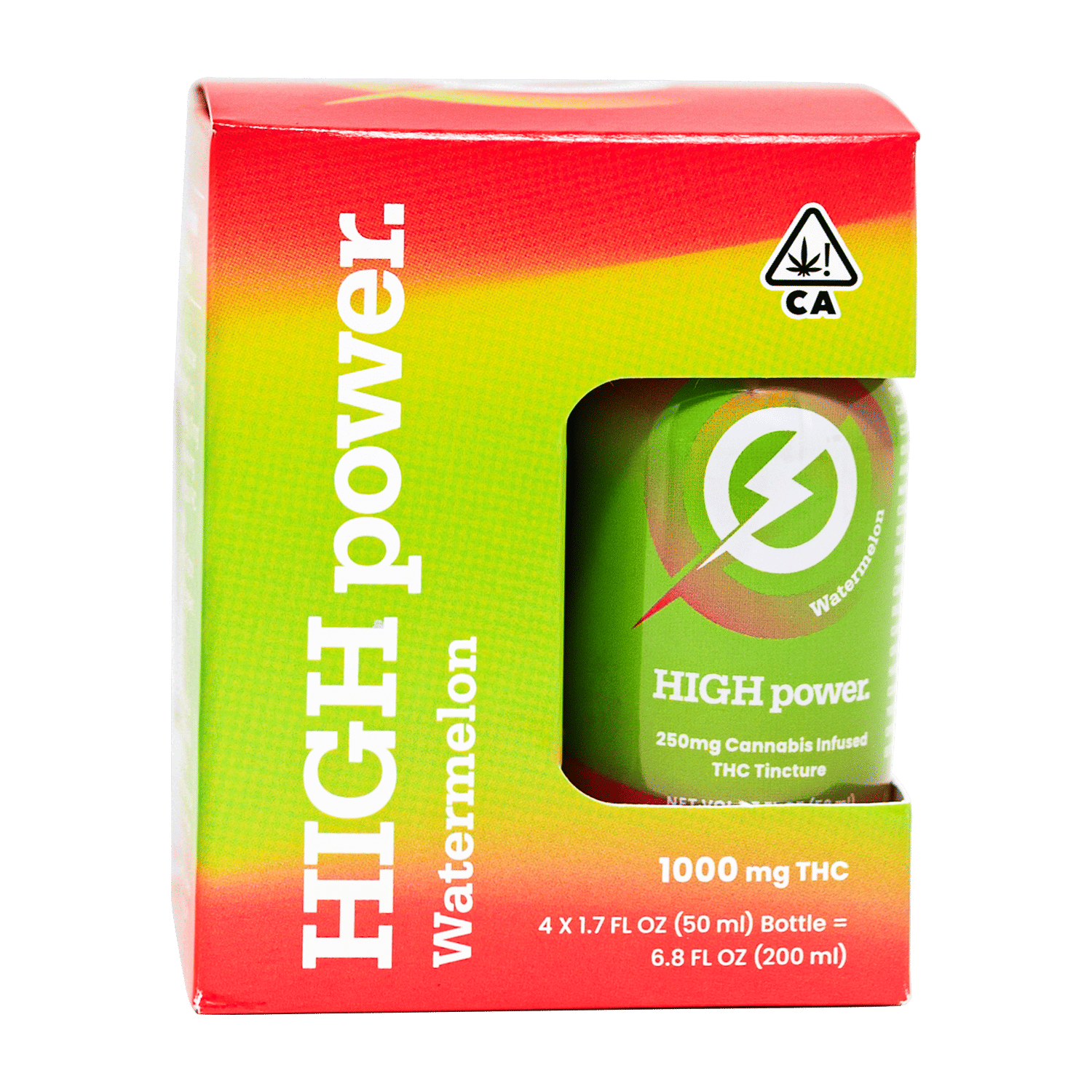 HIGH POWER: 4 PK Watermelon 6.8oz