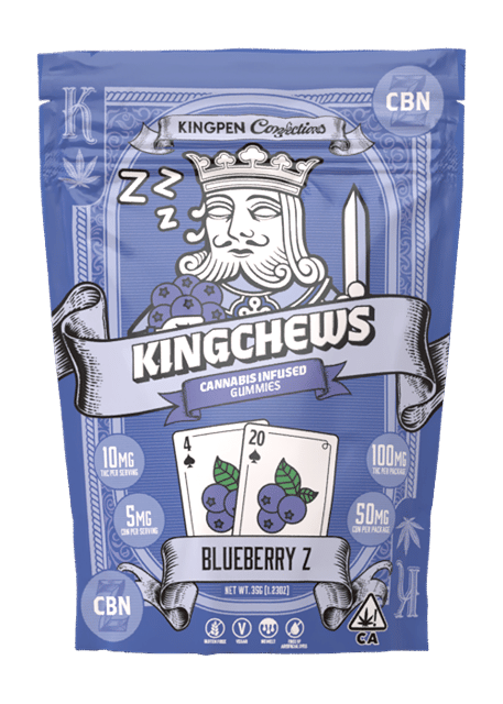 KingChews - 2:1 THC:CBN - Blueberry Z - 150mg