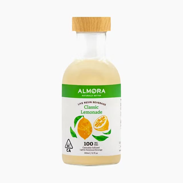 OG Lemonade - 100mg THC - Live Resin Infused (12oz Bottle)