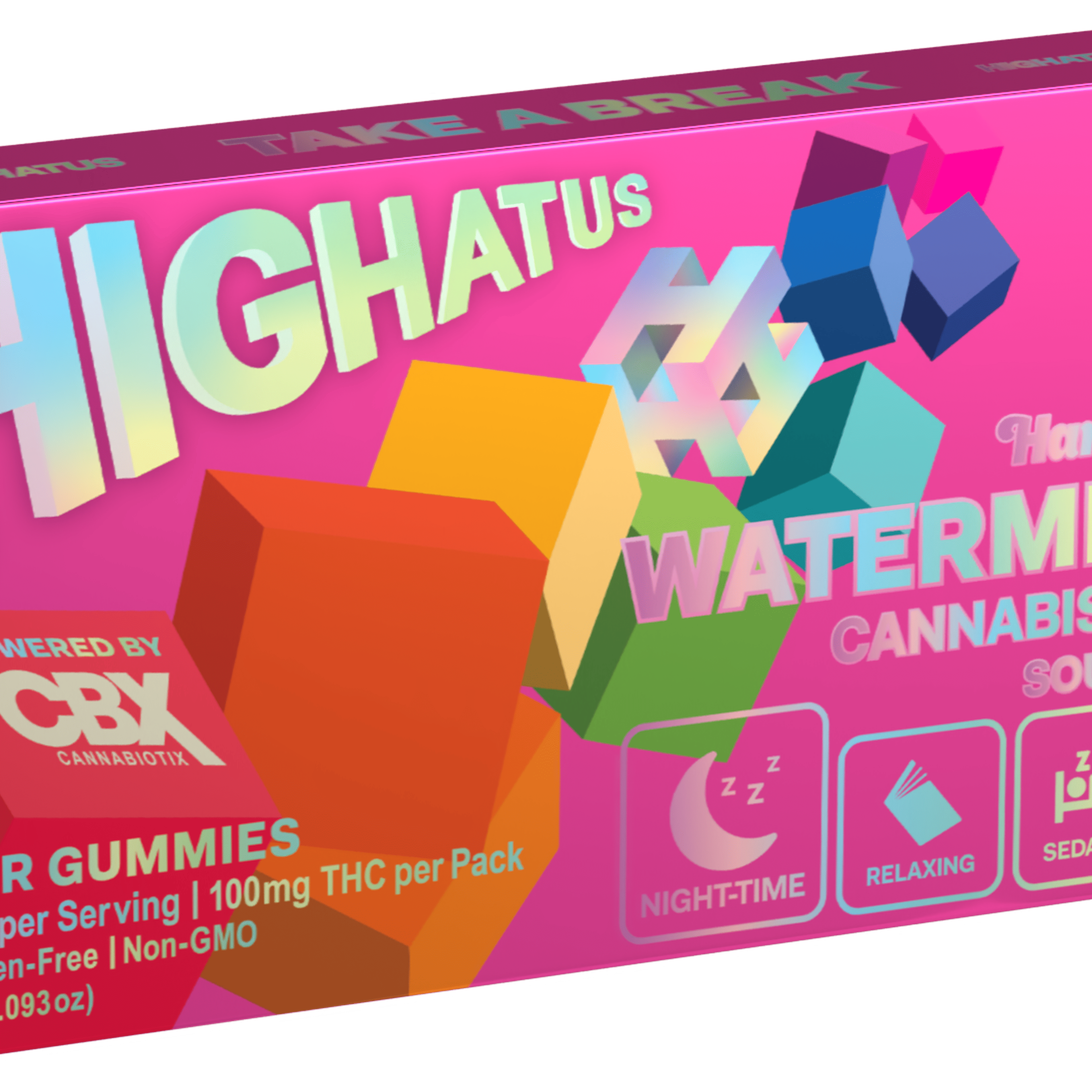 Highatus - Watermelon Gummies - Cannabiotix - 10 Piece - $15 - Edibles