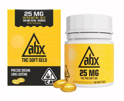 Soft Gels THC (25mg) 30 caps
