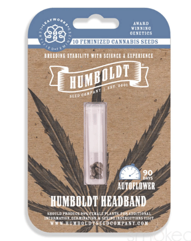 Humboldt Headband Feminized Seeds (10Pk) - Humboldt Seed Company -  - $90 - Plant