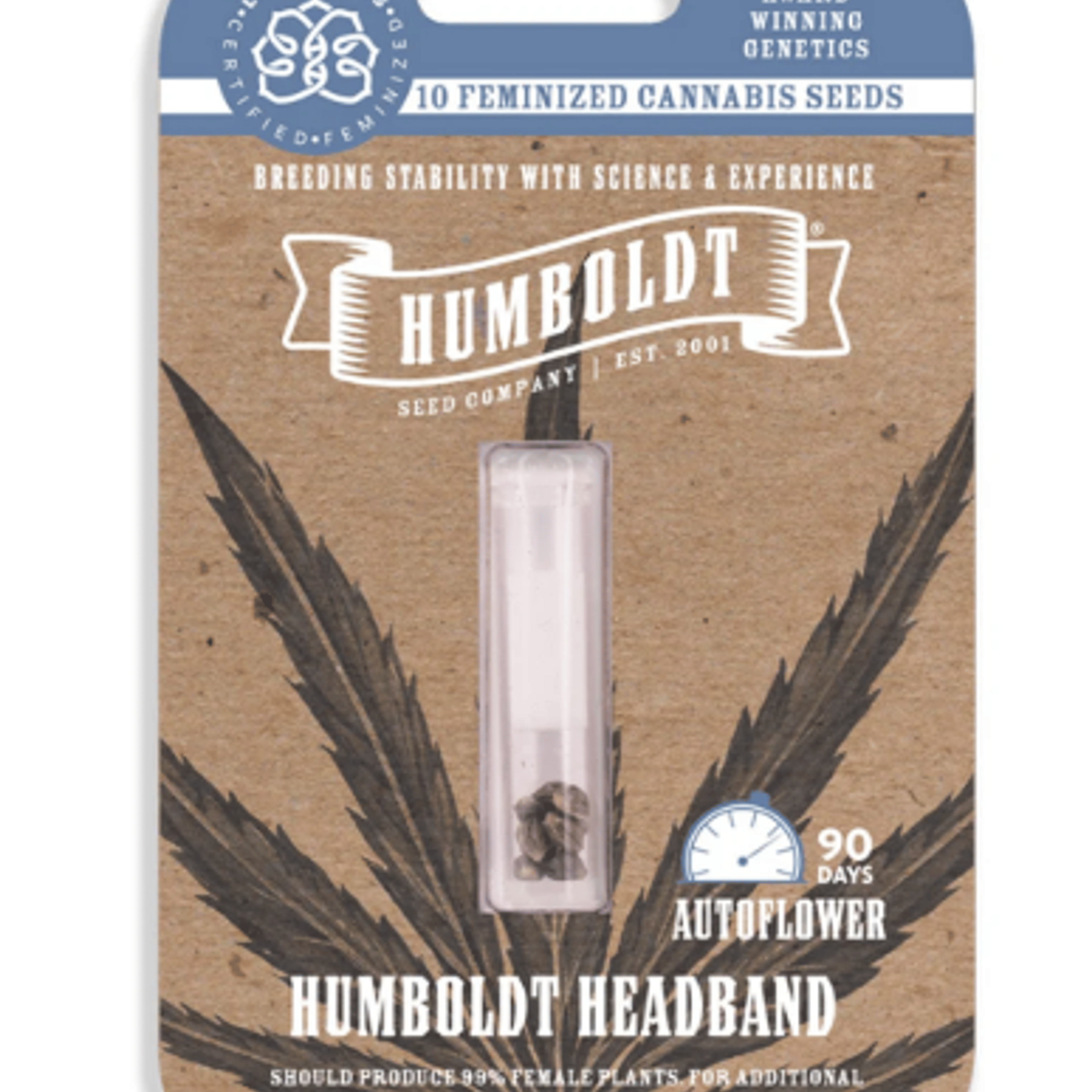 Humboldt Headband Feminized Seeds (10Pk) - Humboldt Seed Company - - $90 - Plant