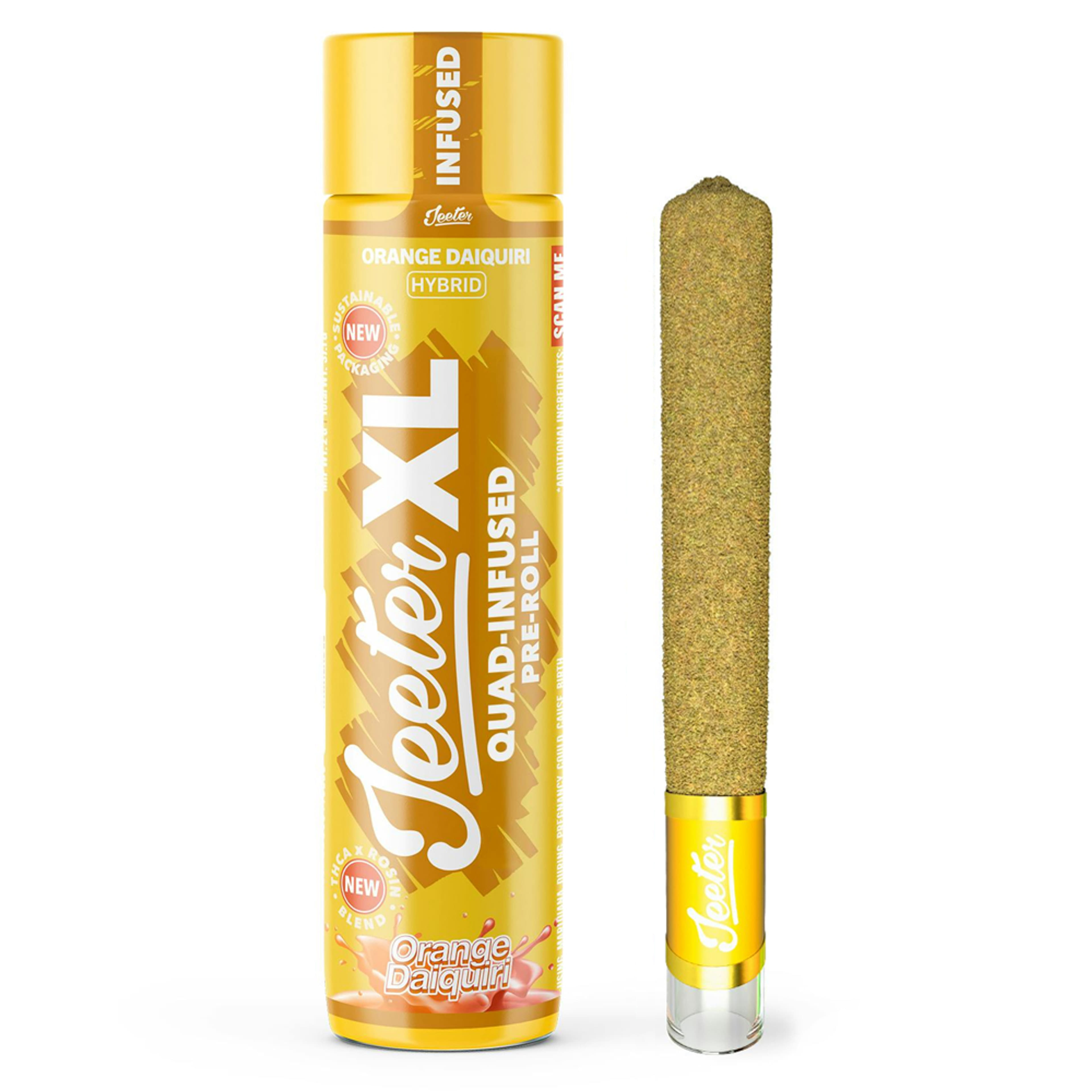 Orange Daiquiri (H) XL Infused 2g *B2G1 EVERYDAY* - Jeeter - Orange Daquiri (H) - $29.84 - Pre-Rolls
