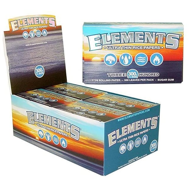 Elements 300s Ultra Thin 1 ¼" Artesano Rice Papers