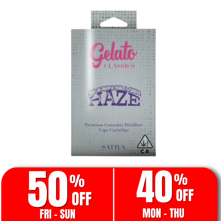 Gelato Classics | 1g - Super Silver Haze - Cartridge - Sativa - Gelato -  - $27 - Vape Carts