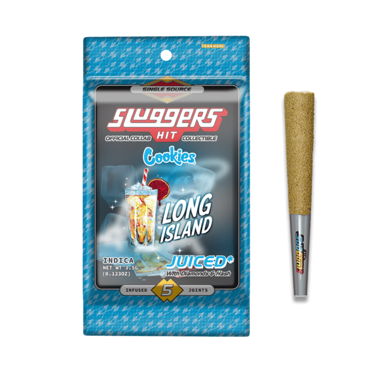 Long Island Infused 5pk - Sluggers Hit -  - $40 - Preroll