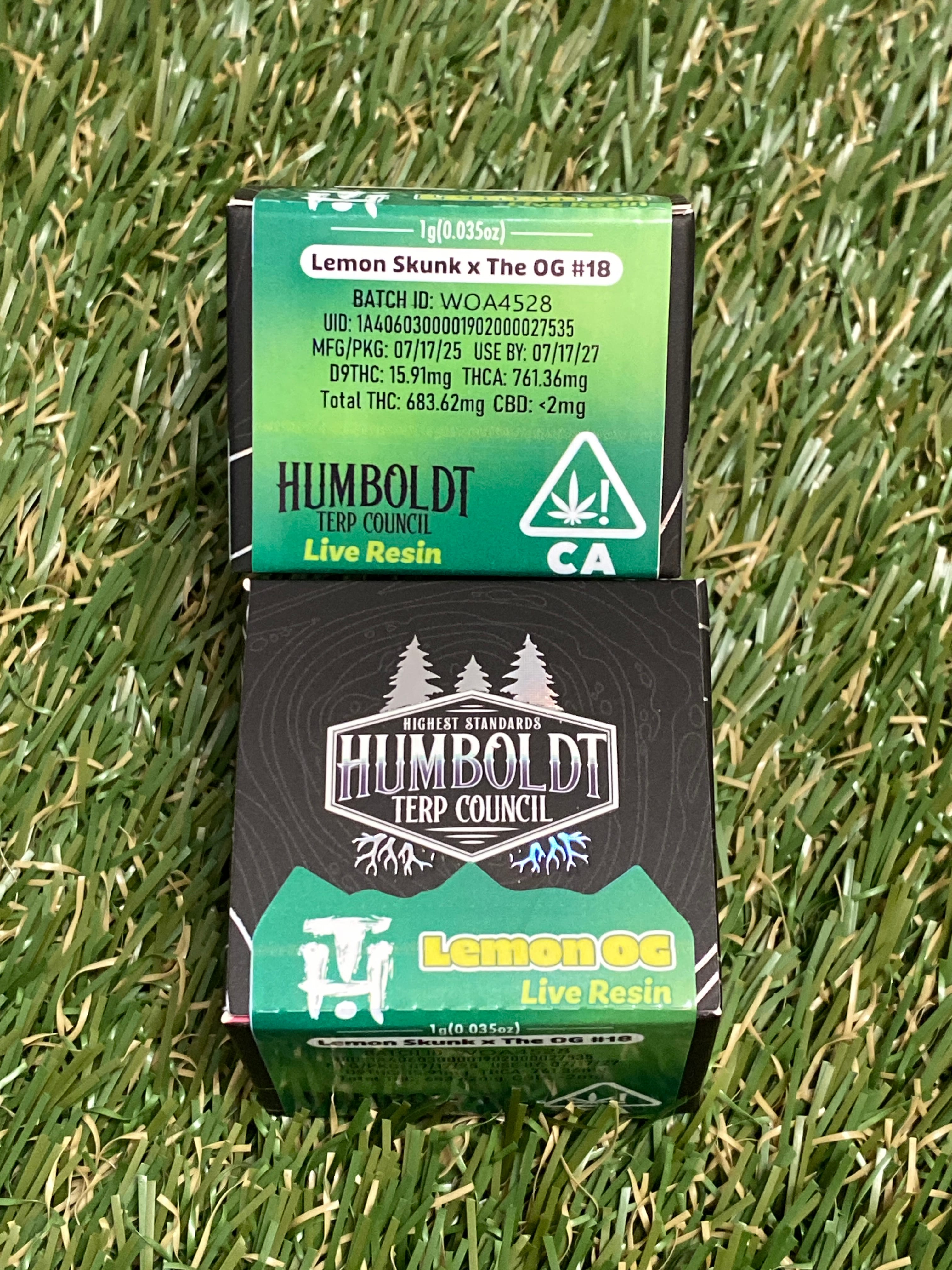 LEMON OG 1G EXTRACT - HUMBOLDT TERP COUNCIL -  - $34.40 - Extract (weight - each)
