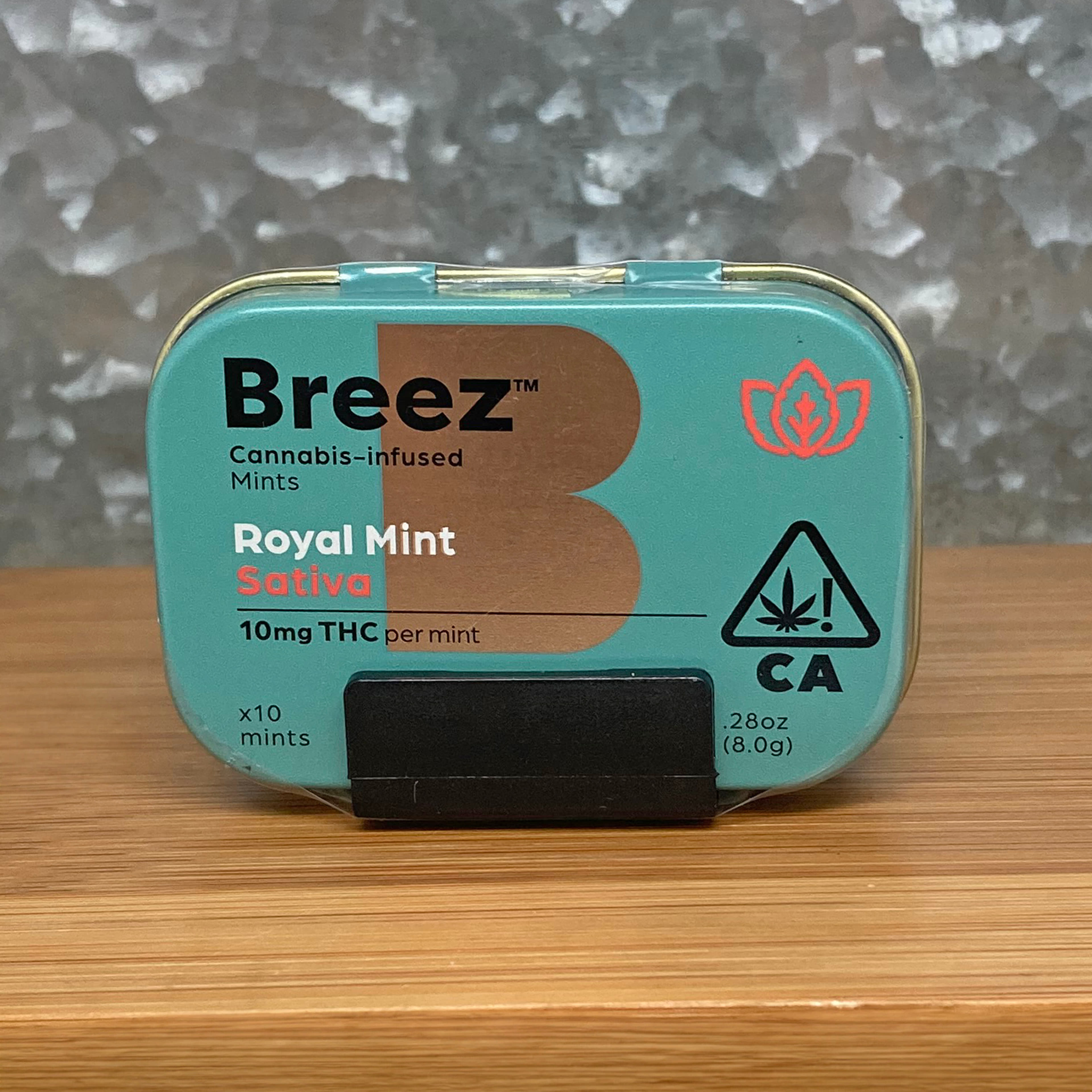 Sativa Royal Mint Tin - Breez - - $26 - Edible
