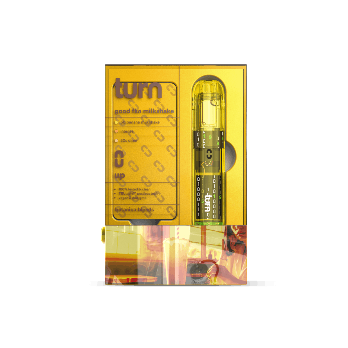 Turn Up Retrovision BB AIO | 1g - Good Fkn Milkshake - Sativa - Turn -  - $27 - All-In-Ones