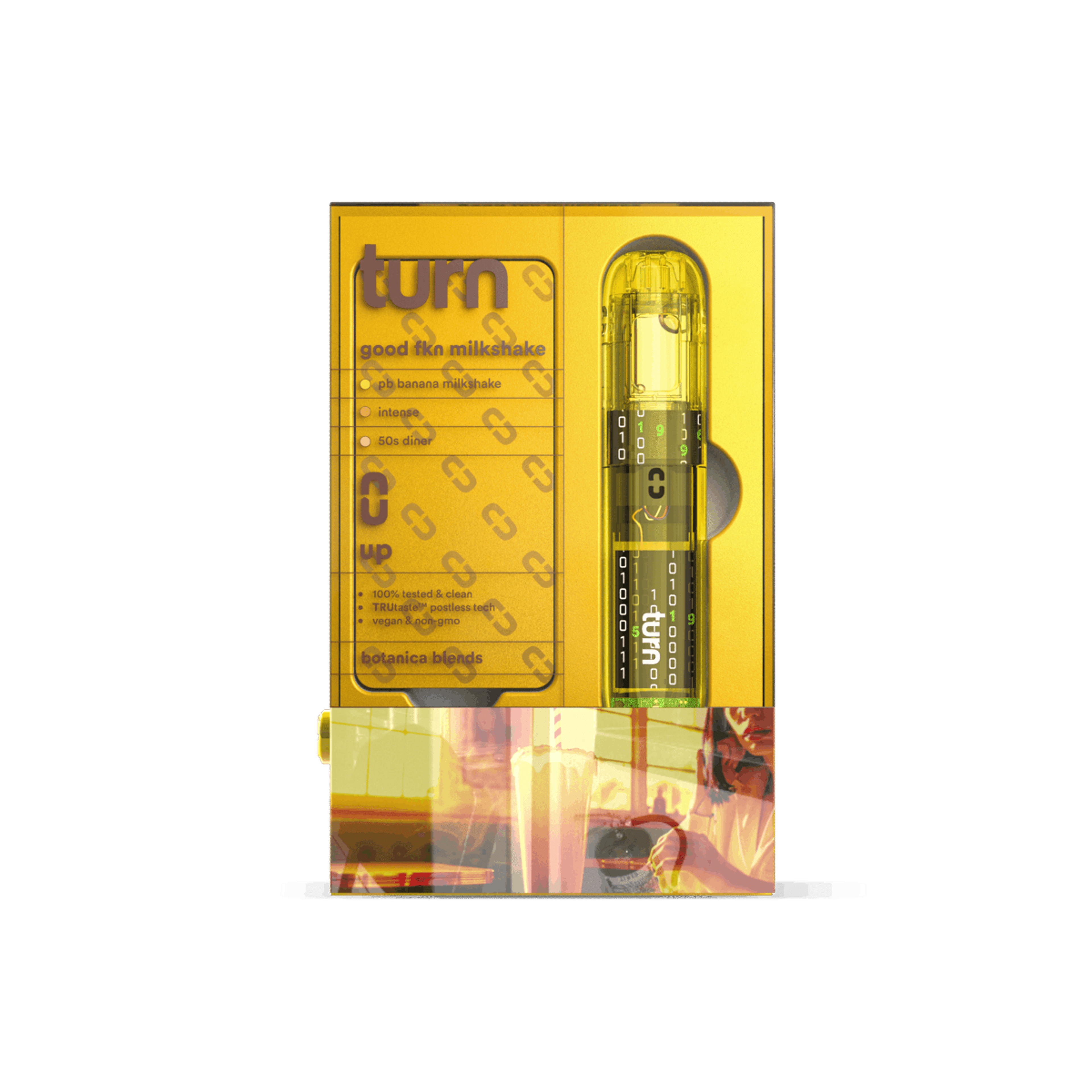 Turn Up Retrovision BB AIO | 1g - Good Fkn Milkshake - Sativa - Turn - - $27 - All-In-Ones