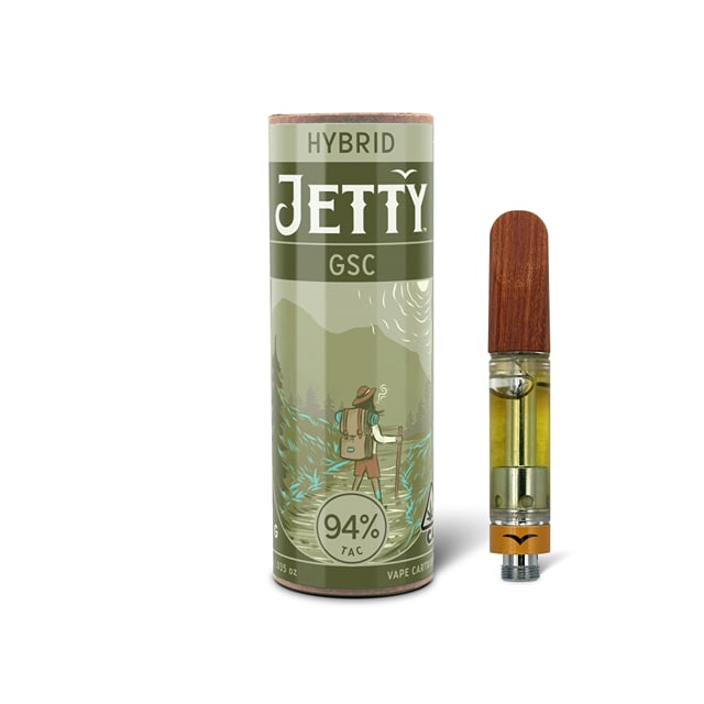 Jetty Cartridge High THC 1g GSC