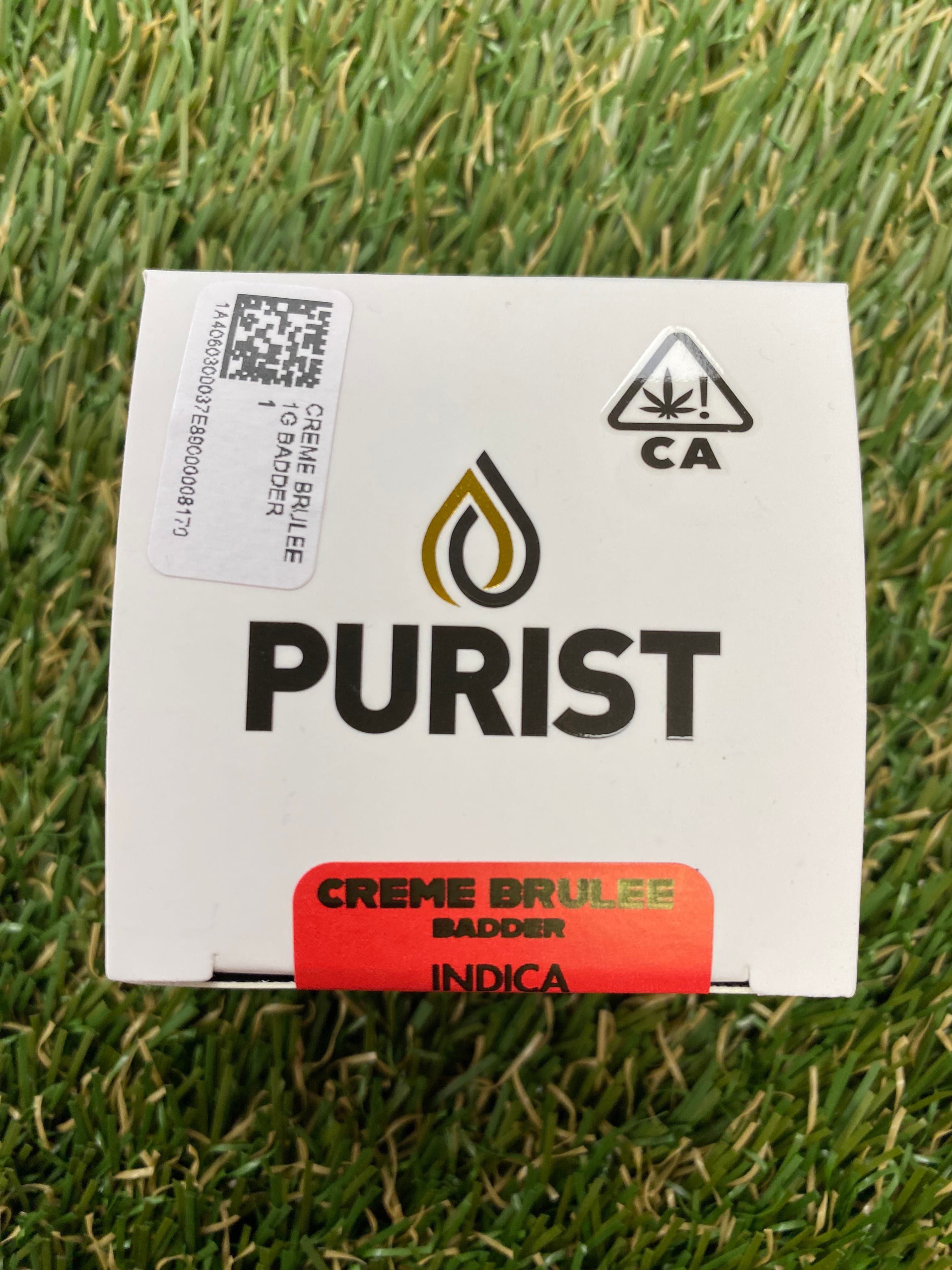 CREME BRULEE 1G BADDER - PURIST -  - $17.20 - Extract (weight - each)