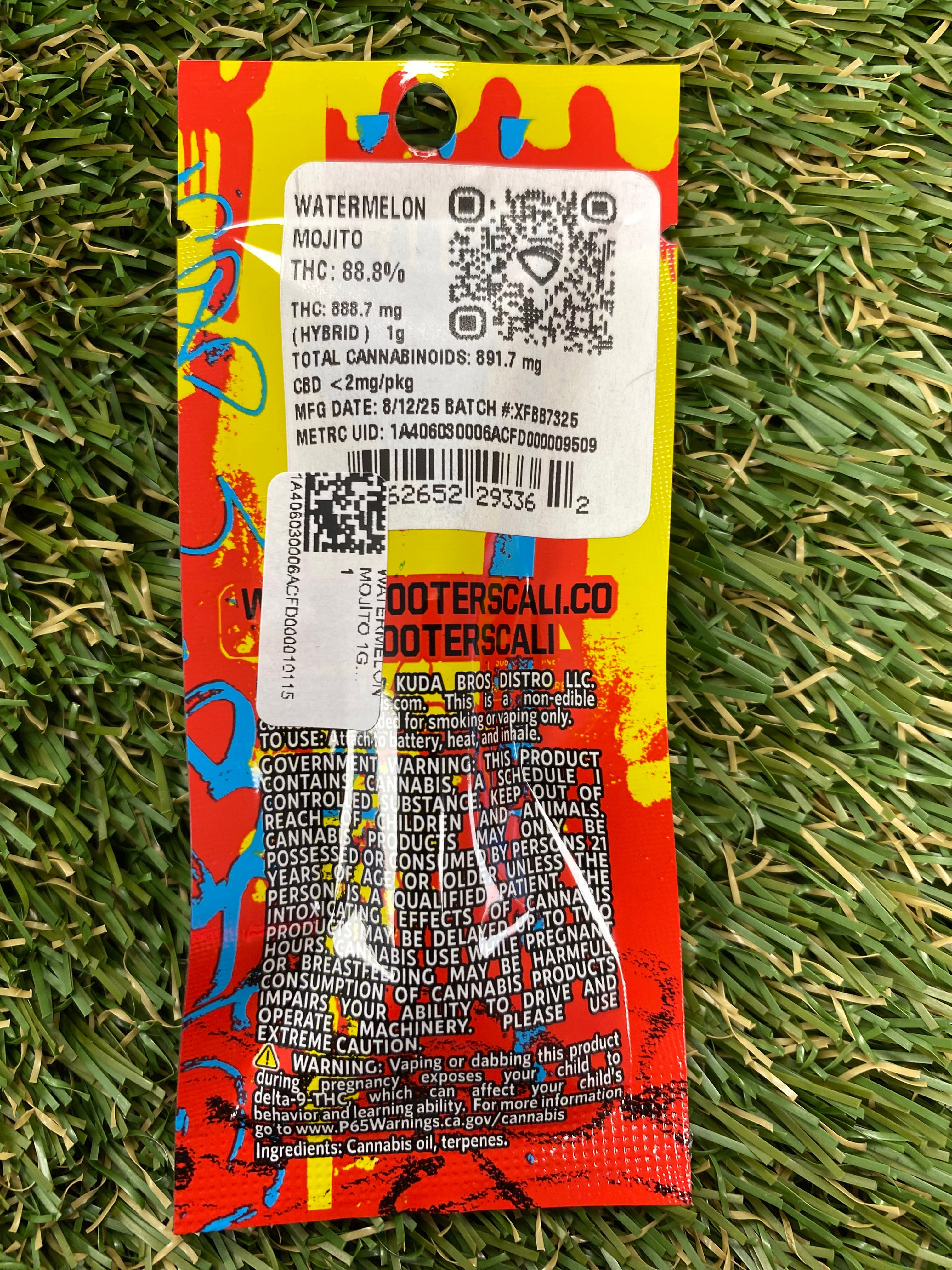 WATERMELON MOJITO 1G REFILL - SHOOTERS -  - $9 - Vape Cartridge