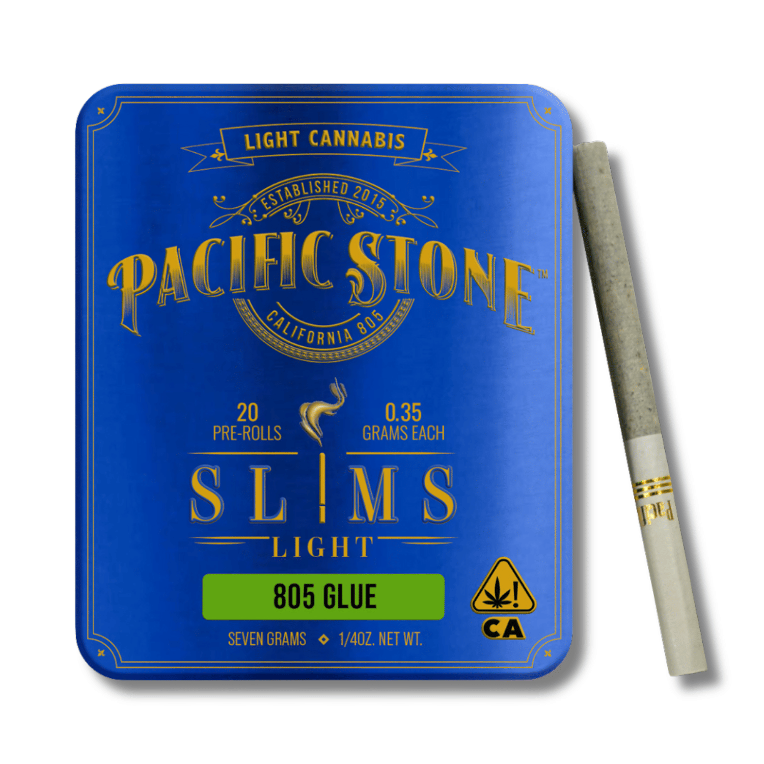 805 Glue 20pk Slims 'Light' Preroll - Pacific Stone -  - $28 - Preroll