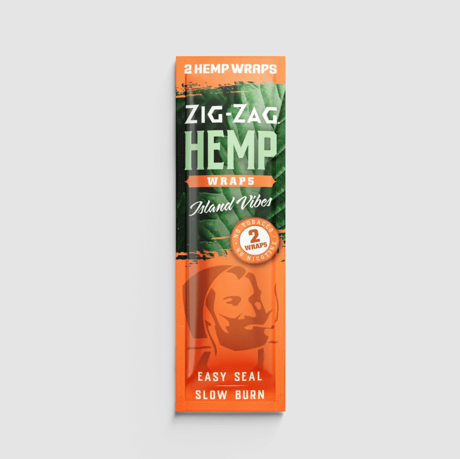 Zig Zag Hemp Blunt Wrap - Island Vibes - Zig Zag -  - $2 - Paraphernalia