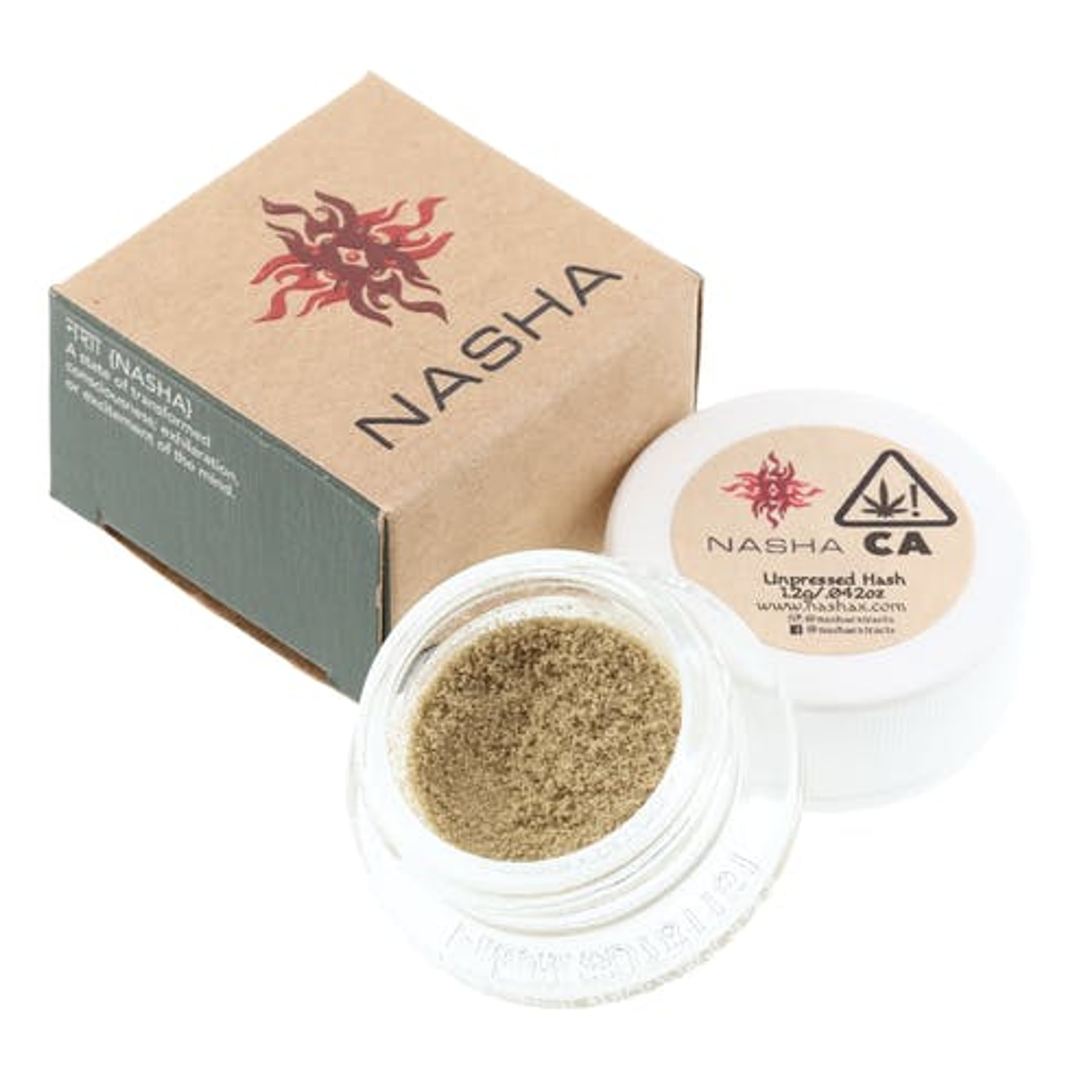 Nectarine Jelly 1.2g Green Unpressed Hash (Bandwagon Gardens) - Nasha - - $25 - Concentrates