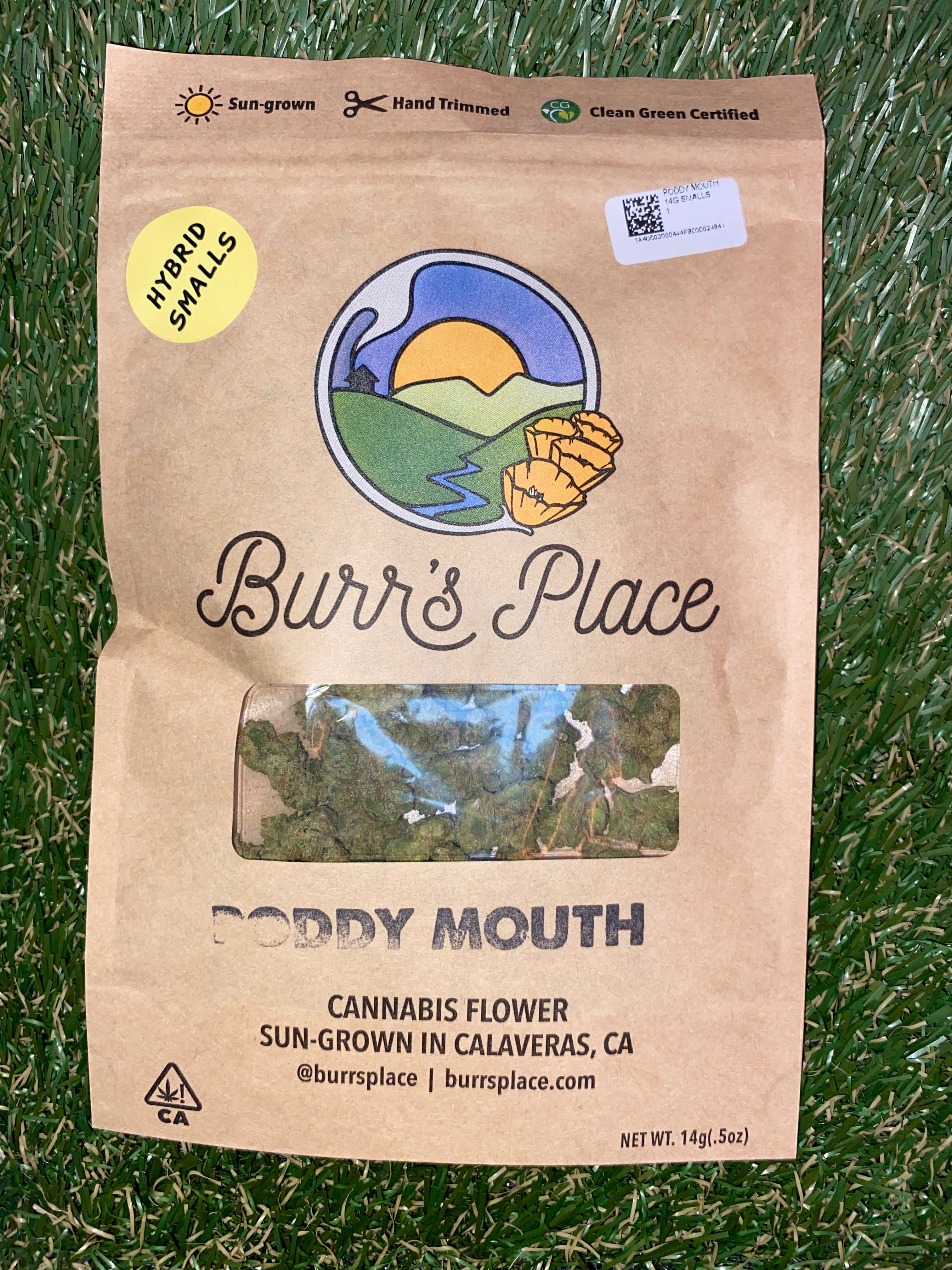 PODDY MOUTH 14G SMALLS - BURR'S PLACE -  - $30.10 - Flower