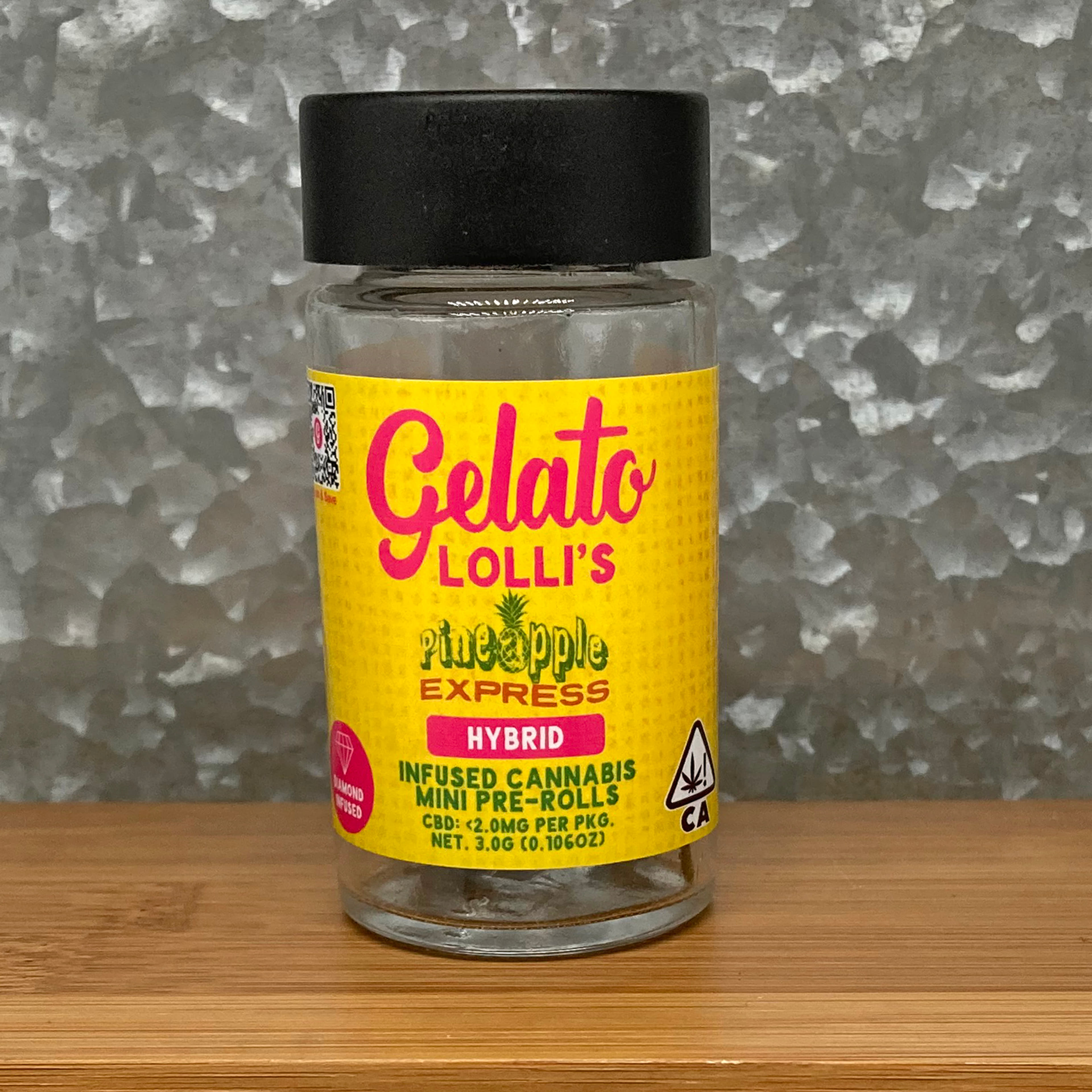 Pineapple Express Infused Lolli's Joint 5pk - Gelato - - $45 - Joint