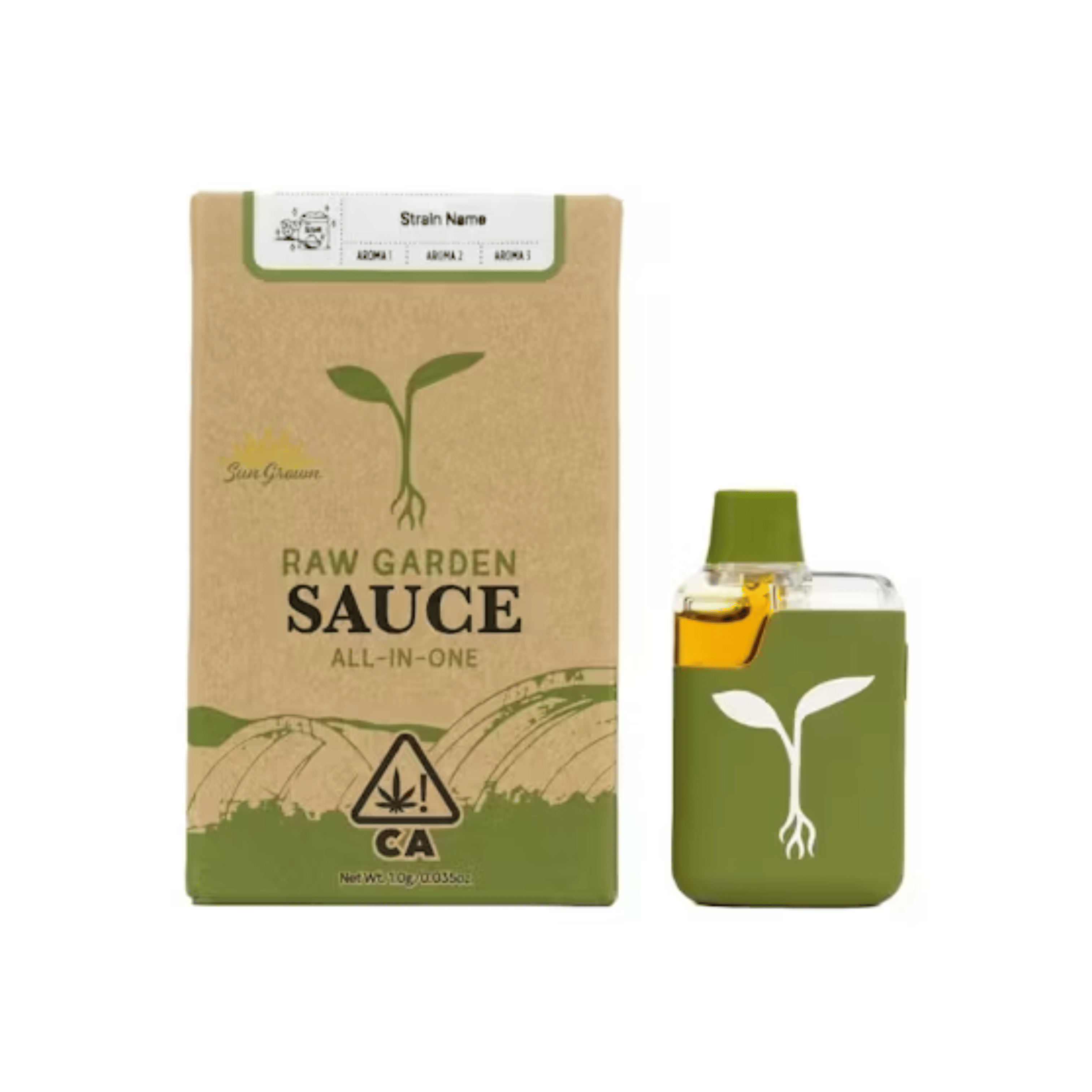 Sprout™ | Vision OG Sauce All-In-One - 1.0g - Raw Garden™ -  - $43 - Disposables