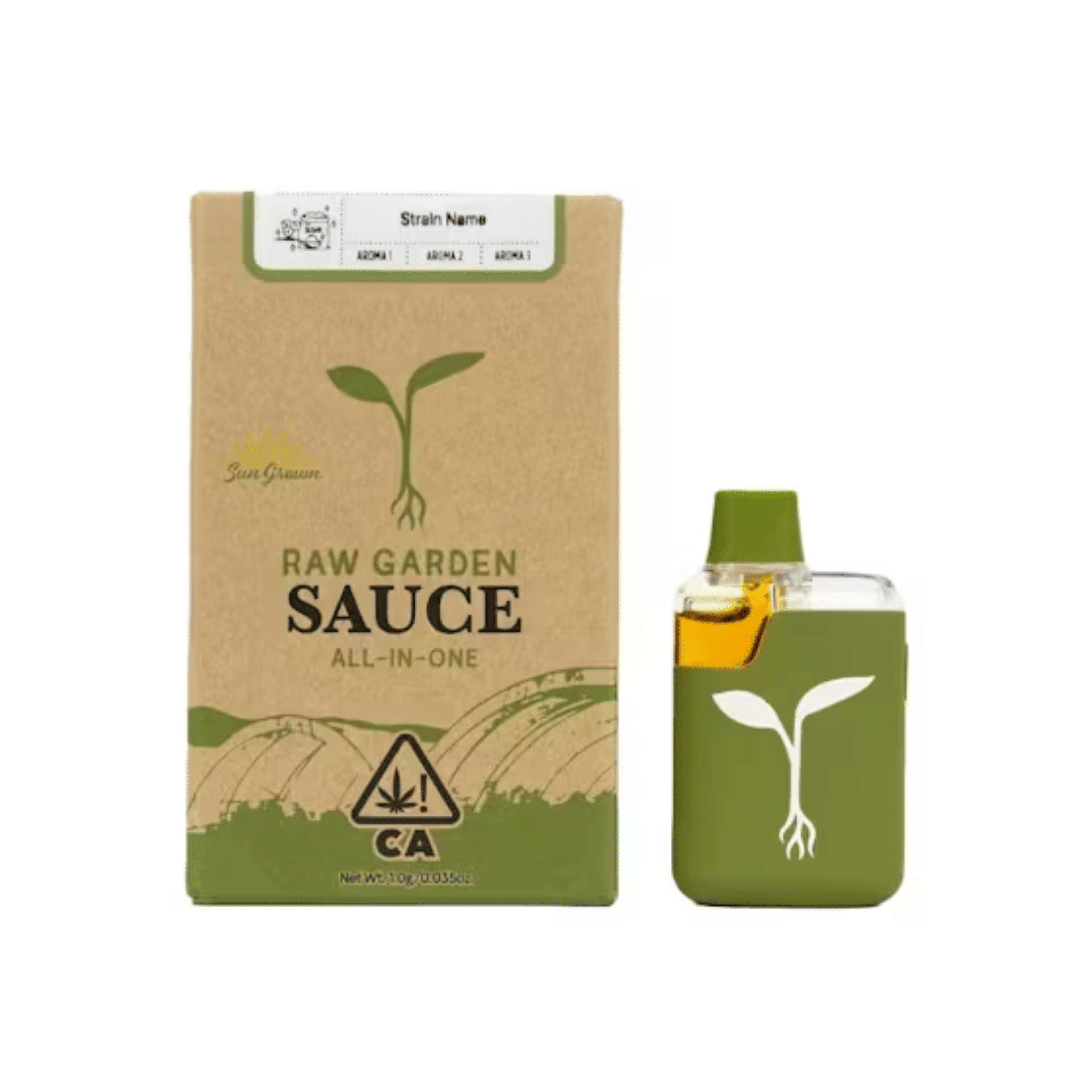 Sprout™ | Vision OG Sauce All-In-One - 1.0g - Raw Garden™ - - $43 - Disposables