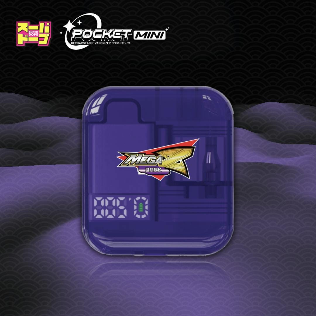 SuperDope - Mega Z Dark - Pocket Mini AIO (Live Resin) - 1g - Super Dope -  - $39.99 - Disposable Vapes