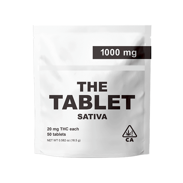 Sativa Tablet 20mgTHC/1000mg total