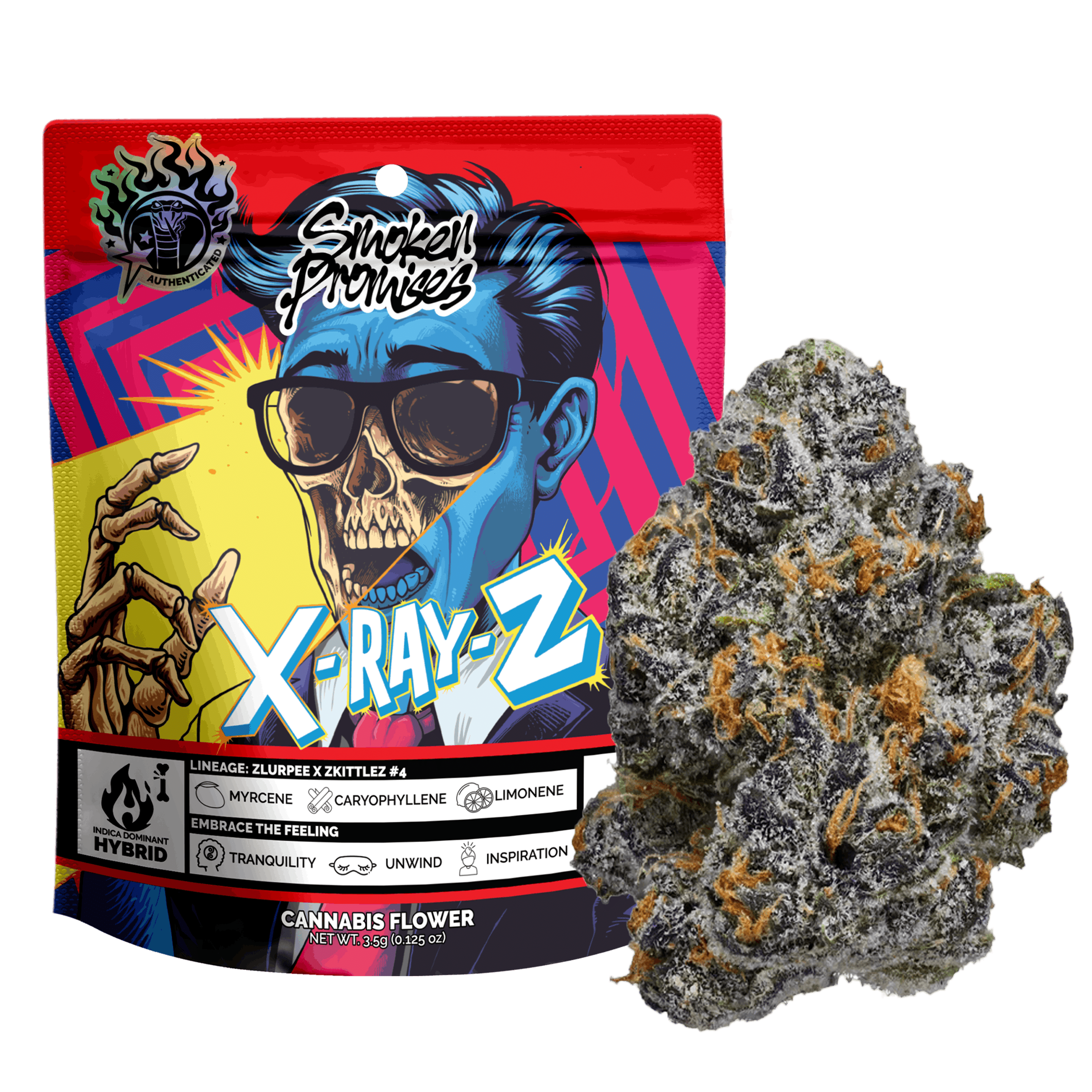 X-Ray-Z 32.66% - 3.5G - Smoken Promises - X-Ray-Z (I) - $32 - Flower