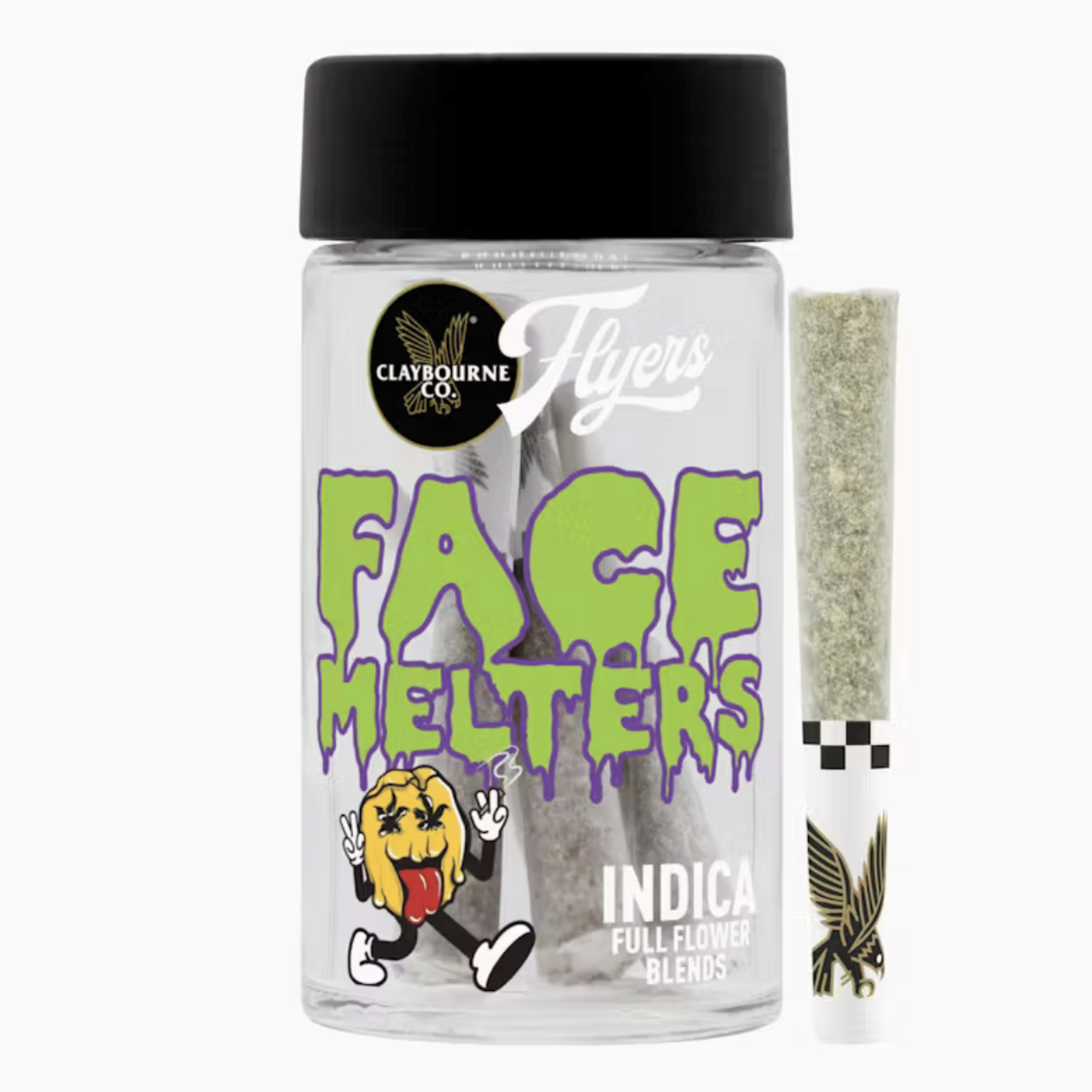 FACE MELTERS .5G 6PK FLIGHT - CLAYBOURNE CO - - $28 - Pre-Rolls