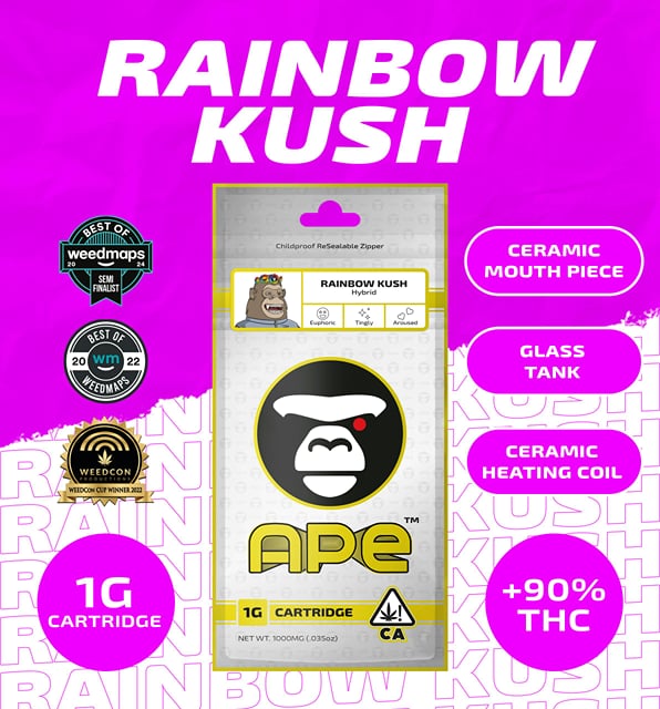 RAINBOW KUSH 1G Cartridge (HYBRID)
