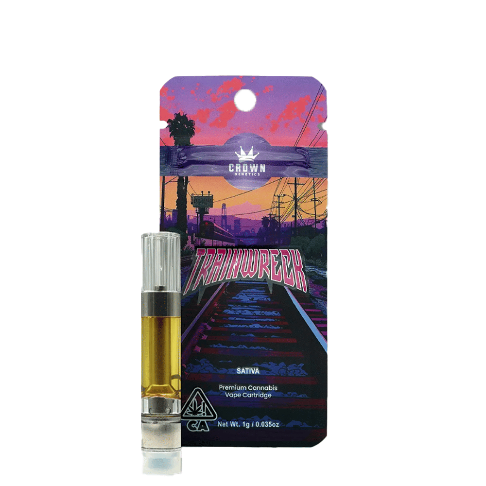 Trainwreck Cartridge (1G) - Crown Genetics -  - $20 - Cartridge