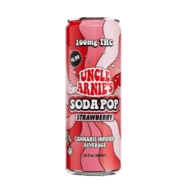 Strawberry Soda 100mg - Uncle Arnie's -  - $7 - Drinks