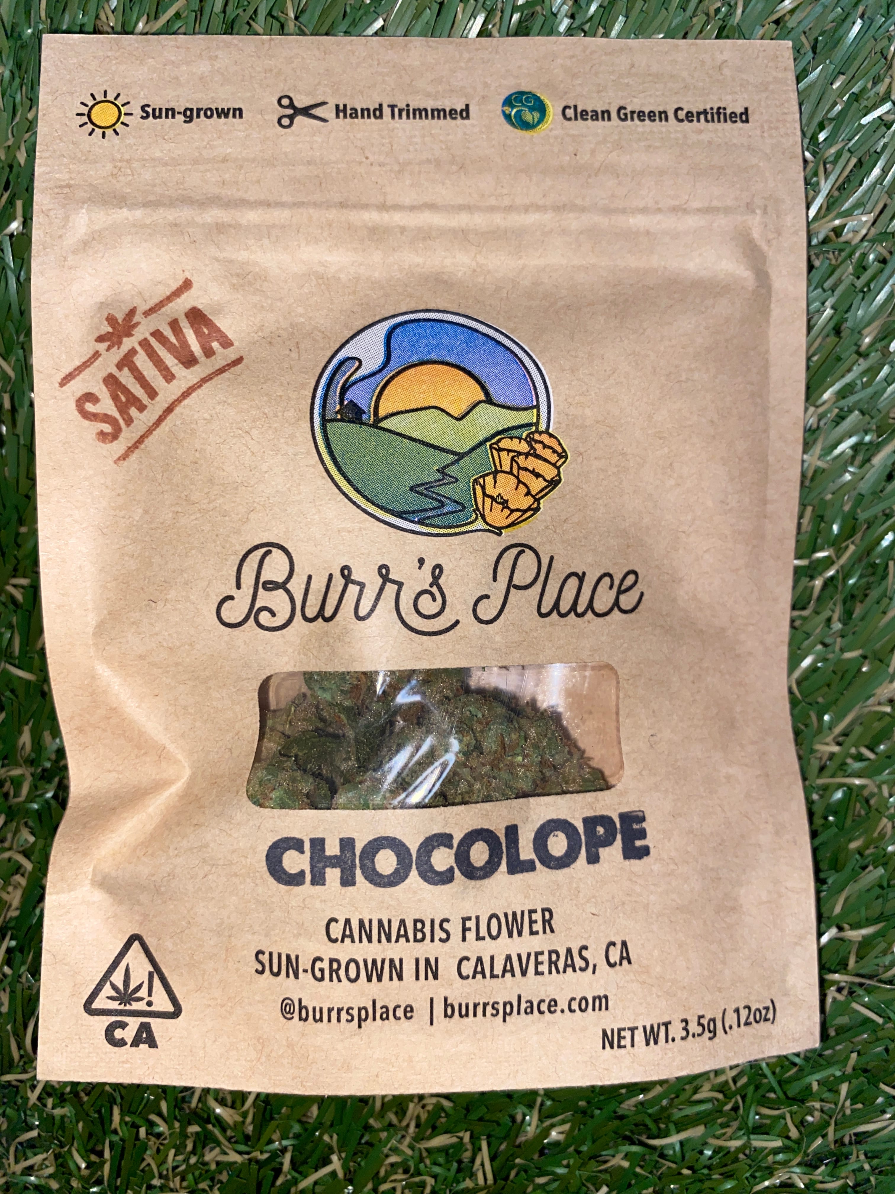CHOCOLOPE 3.5G - BURR'S PLACE -  - $10.75 - Flower