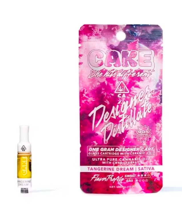 CAKE - Cart - 1 gram 510 Thread - Tangerine Dream -  - $35.99 - Vape