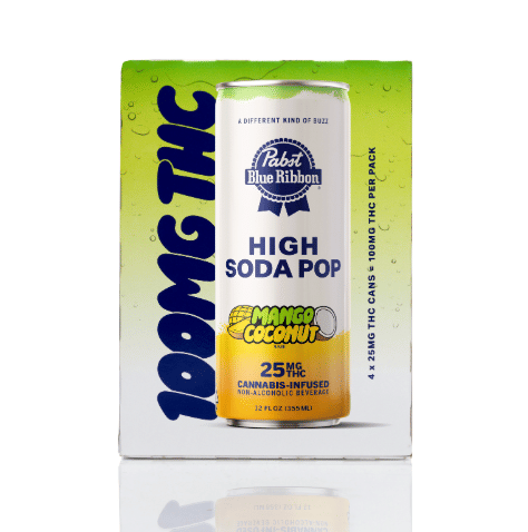 Pabst: High Soda Pop Mango Coconut