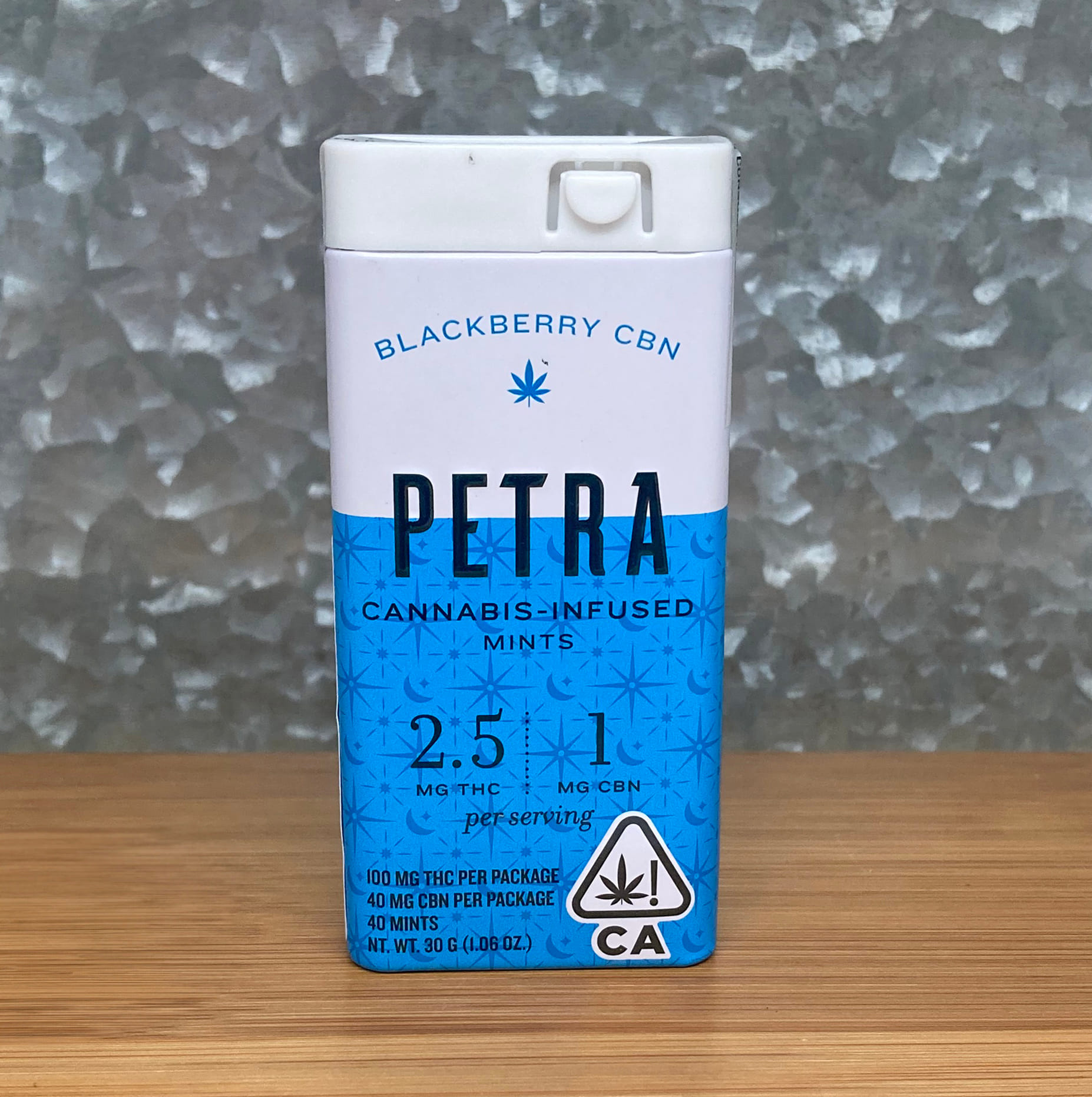 Blackberry 2:1 CBN Petra Mints - Kiva -  - $32 - Edible