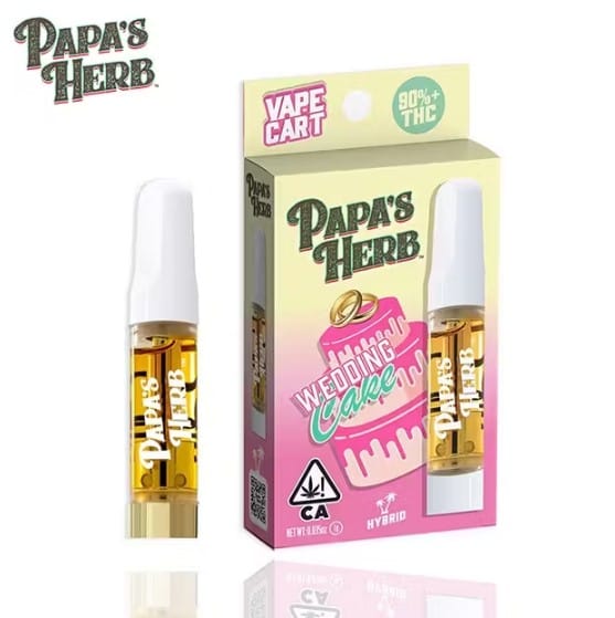 Papa's Herb Vape - Wedding Cake - 1g - Papa's Herb -  - $22.99 - 510 Cartridges