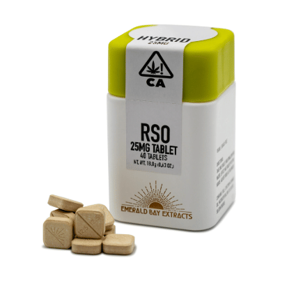 Emerald Bay Extracts: Lemon Cherry Gelato - 25mg RSO Tablets - Emerald Bay Extracts -  - $57 - Tablets & Capsules